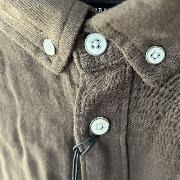 NWT Stitch Note Men's Short Sleeve Dress Shirt / Size XXL - Picture 5 of 11